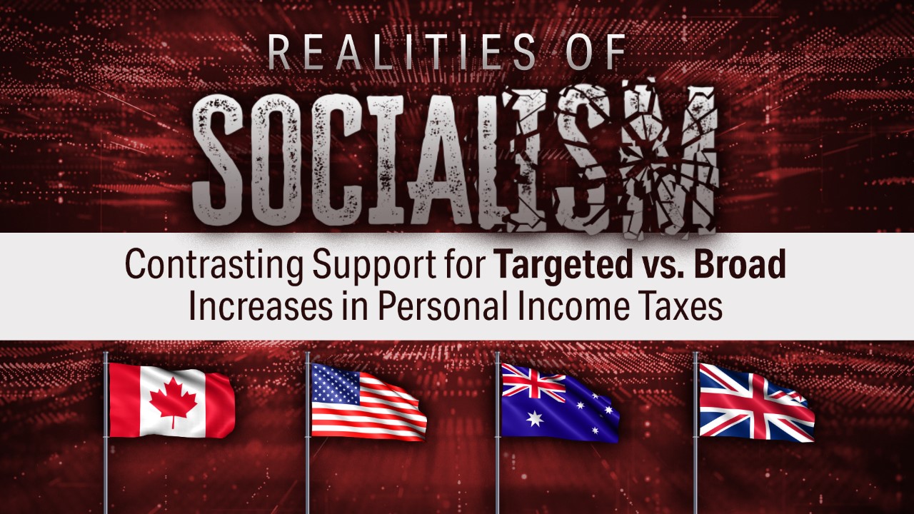 Contrasting Support for Targeted vs. Broad Increases in Personal Income Tax